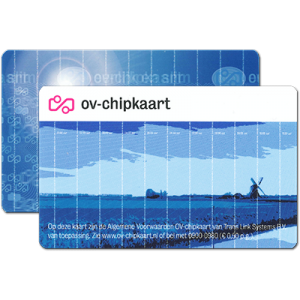 Public Transport Chip Card Anonymous Both Sides