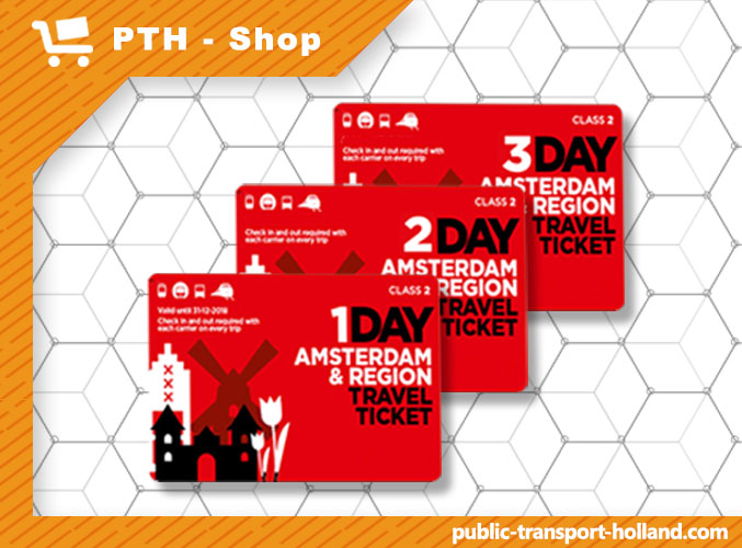 amsterdam & region travel ticket buy online