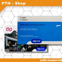 1-hour transport ticket Amsterdam