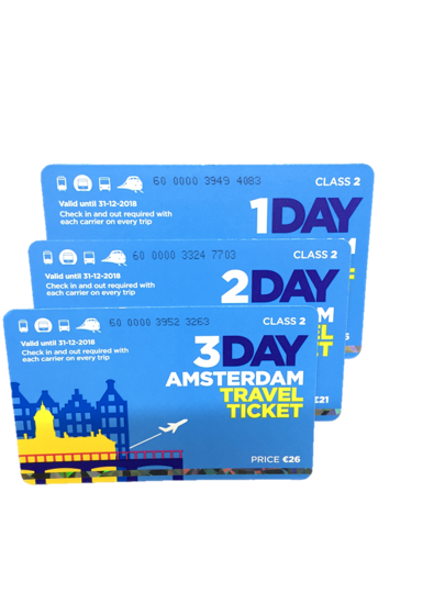 amsterdam travel card 1 day