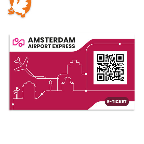 Amsterdam Airport Express Single Eticket Schiphol Airport