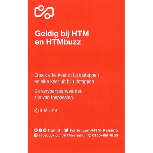 2-Hour transport ticket The Hague