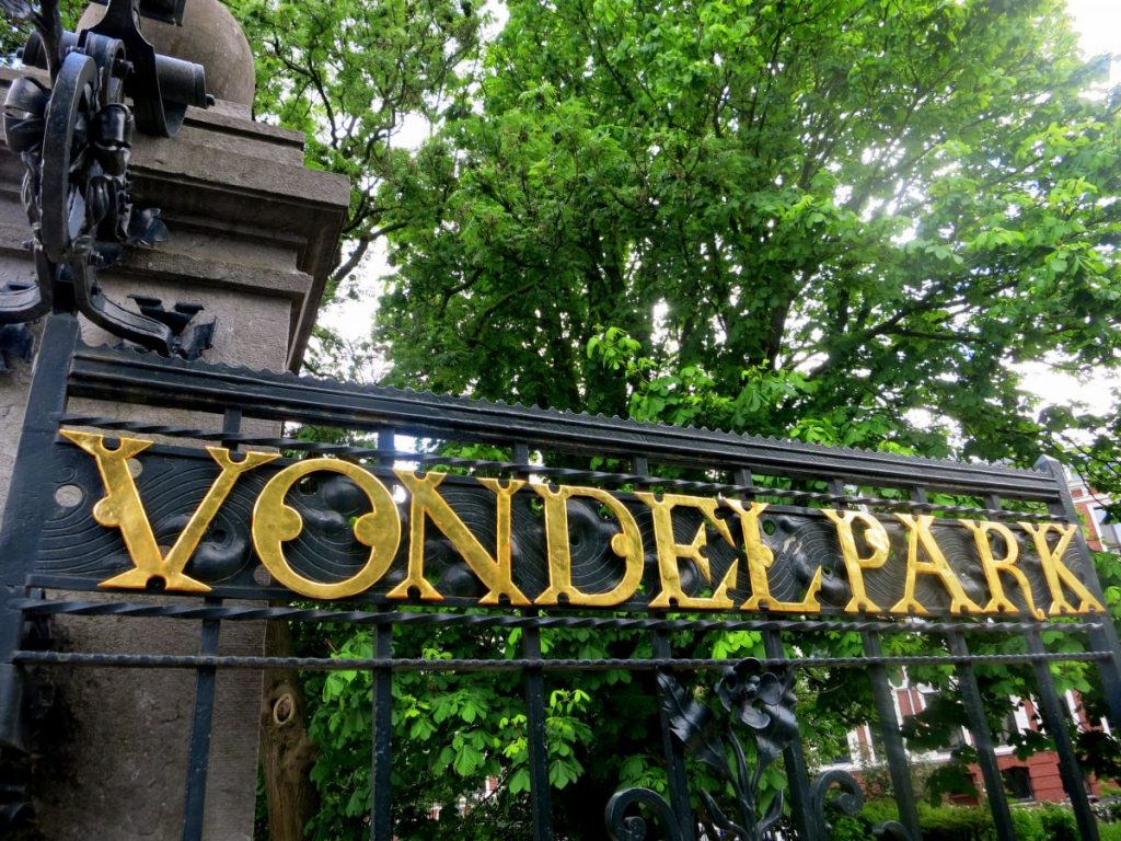 Entrance Vondelpark