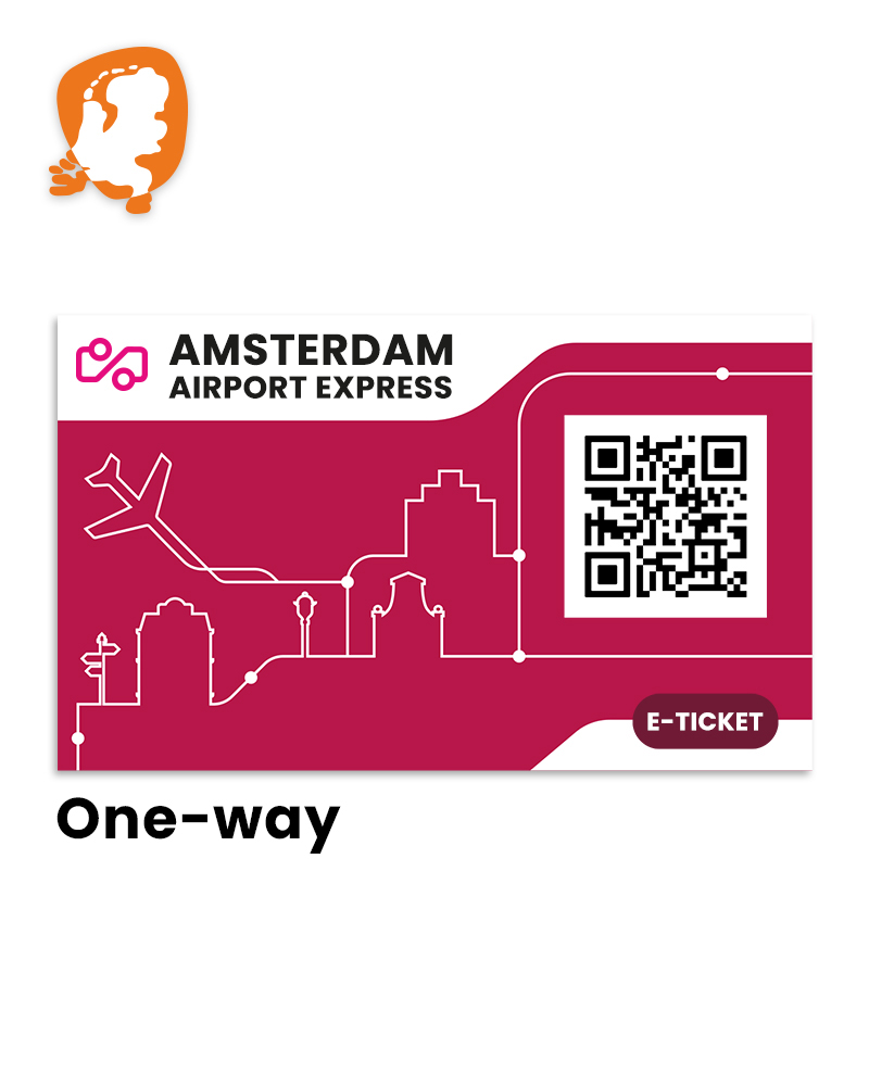 Amsterdam Airport Express ticket