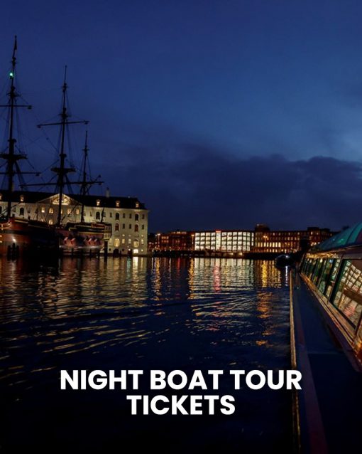 AMSTERDAM EVENING & NIGHT BOAT TOUR