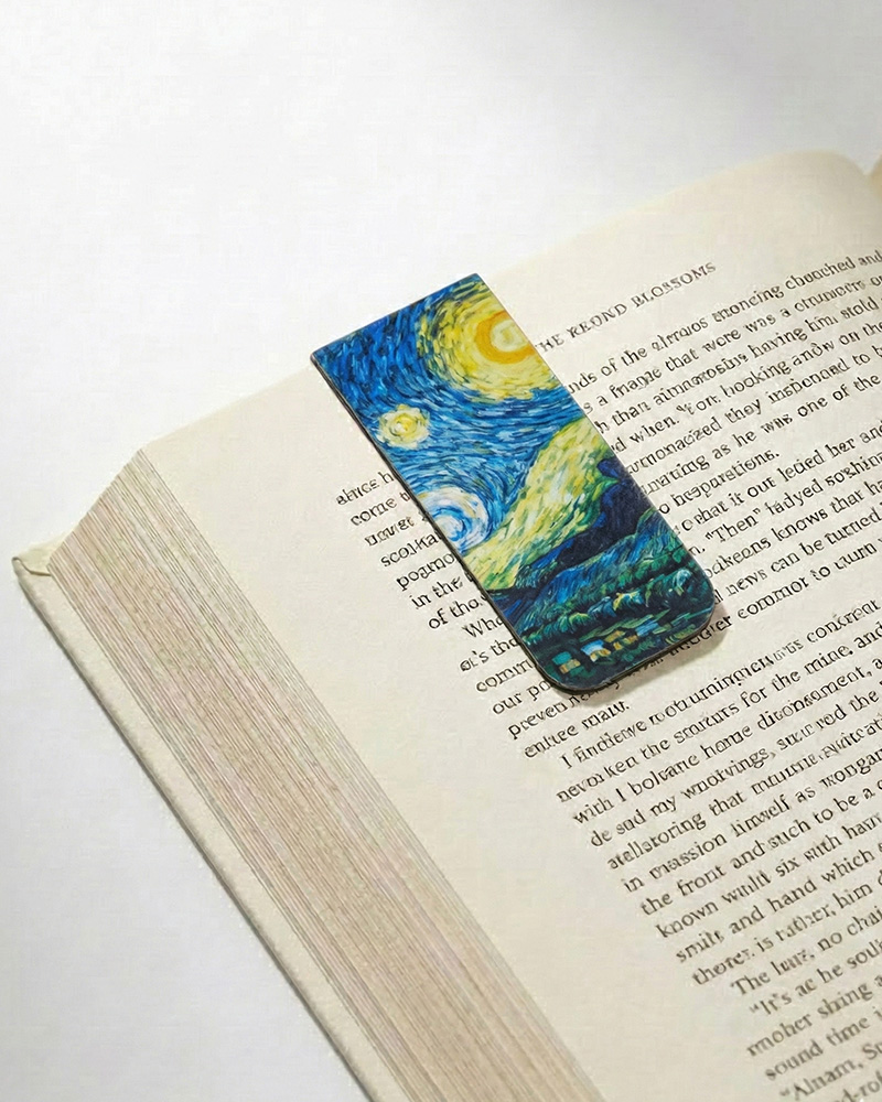 Painting Bookmagnets Van Gogh - Image 8