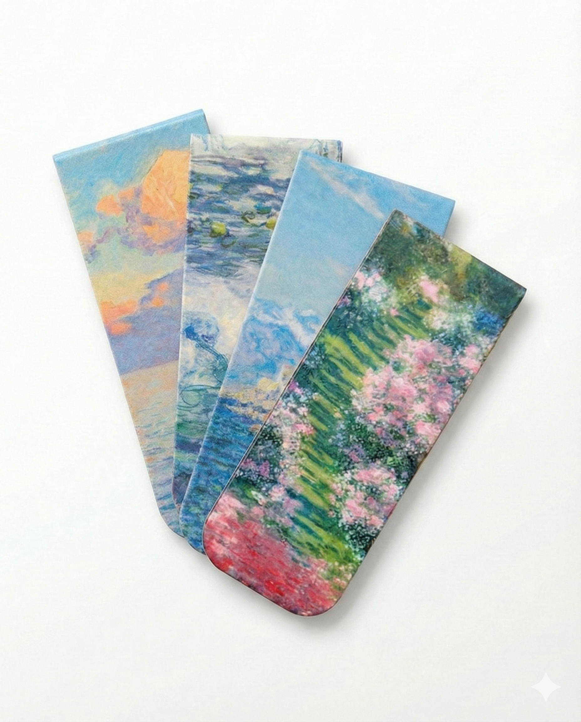 Painting Bookmagnets Monet