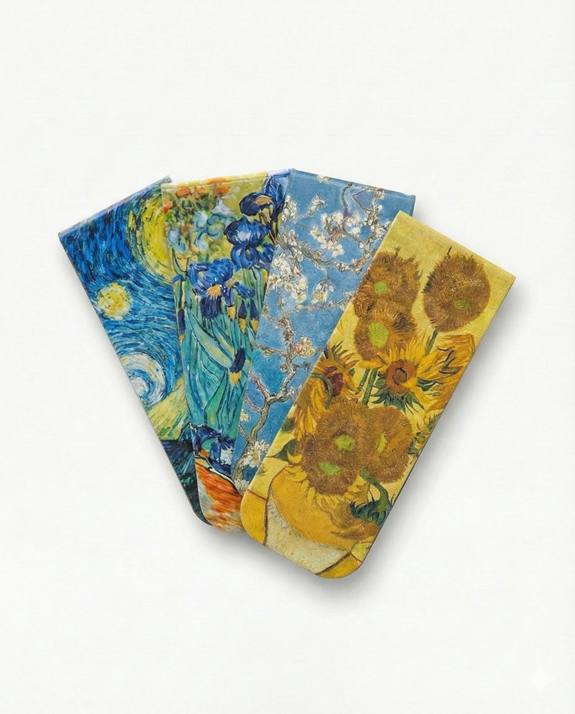Painting Bookmagnets Van Gogh